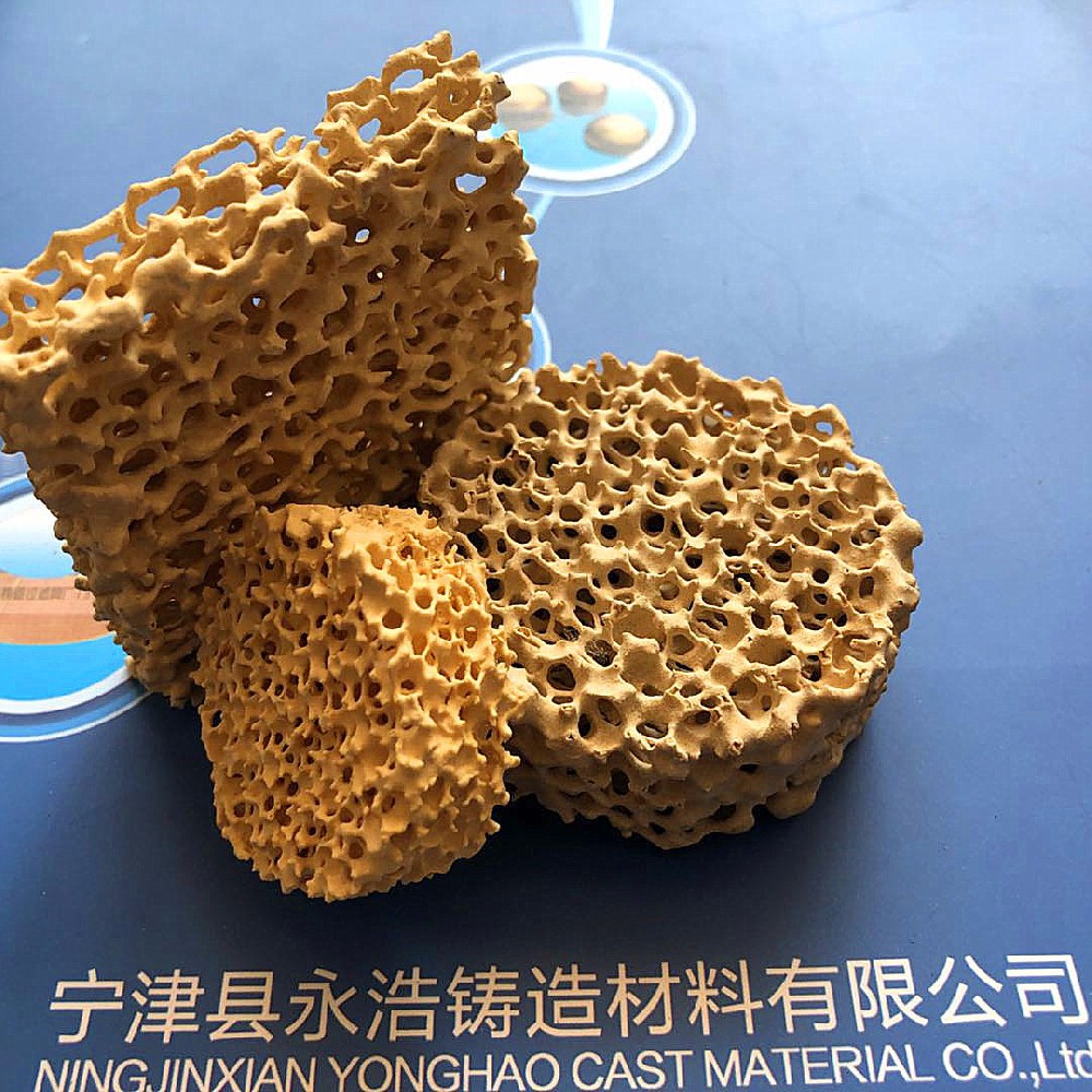 氧化鋯泡沫陶瓷過濾器產品